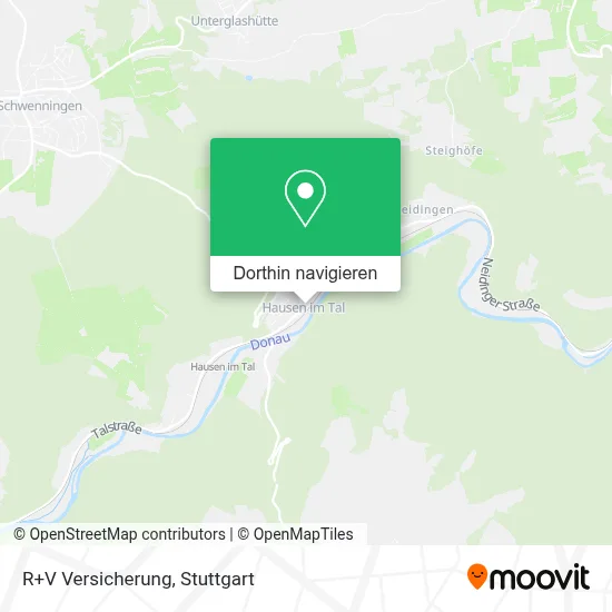 R+V Versicherung Karte