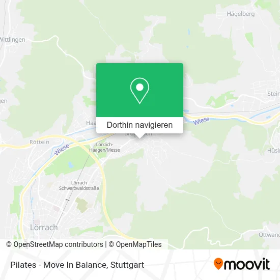 Pilates - Move In Balance Karte