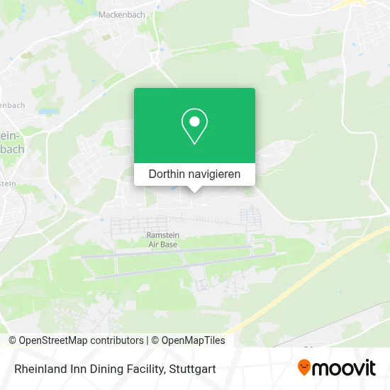 Rheinland Inn Dining Facility Karte