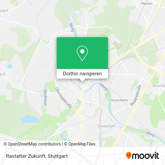 Rastatter Zukunft Karte
