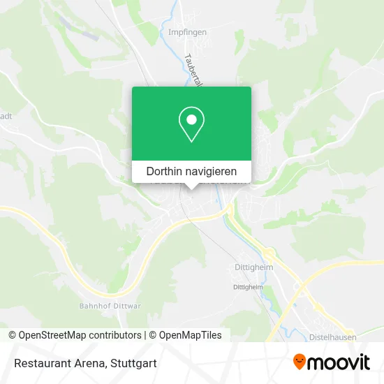 Restaurant Arena Karte