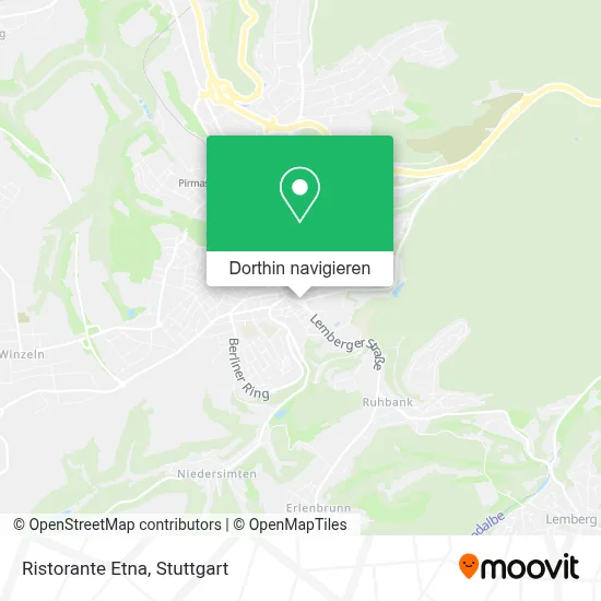 Ristorante Etna Karte
