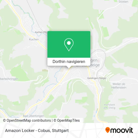 Amazon Locker - Cobus Karte