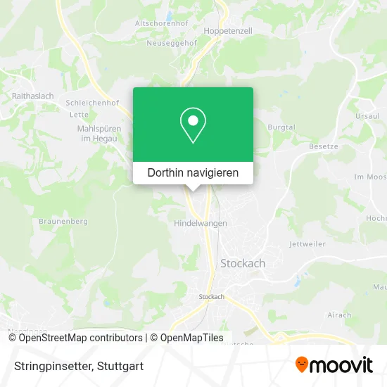 Stringpinsetter Karte