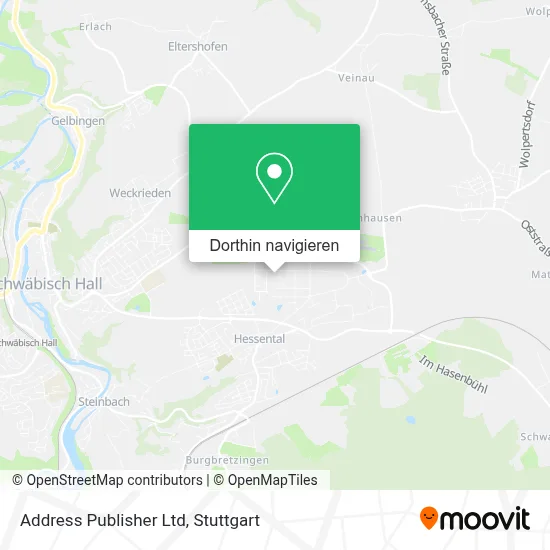 Address Publisher Ltd Karte