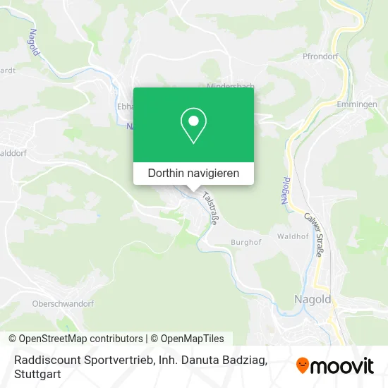 Raddiscount Sportvertrieb, Inh. Danuta Badziag Karte