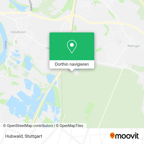 Hubwald Karte
