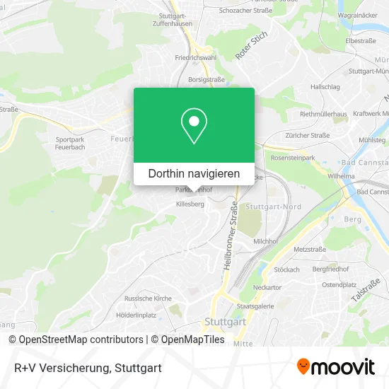 R+V Versicherung Karte