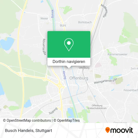 Busch Handels Karte