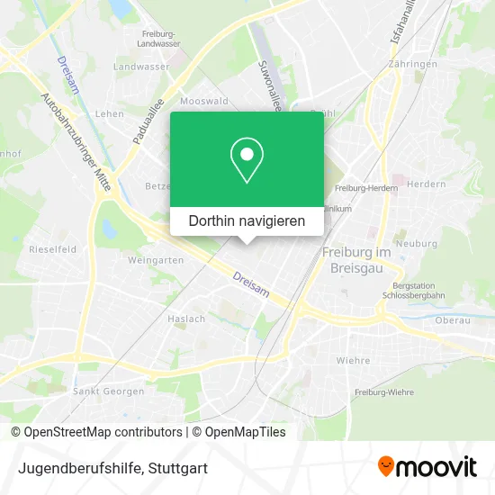 Jugendberufshilfe Karte