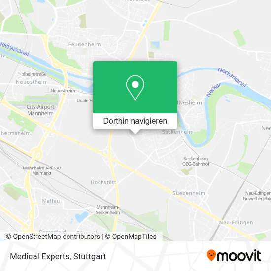 Medical Experts Karte