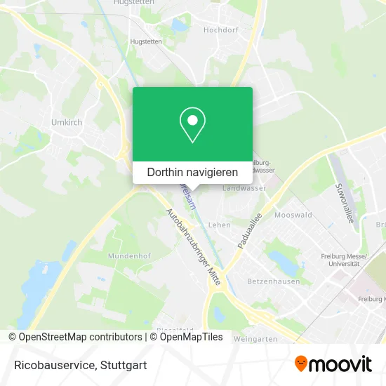 Ricobauservice Karte
