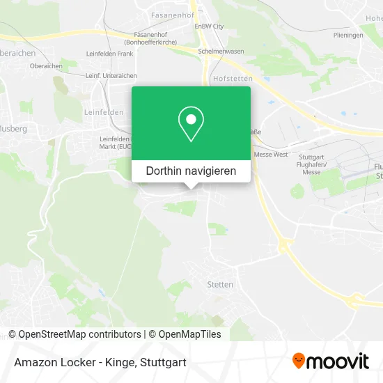 Amazon Locker - Kinge Karte