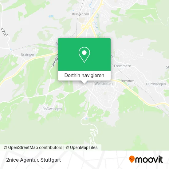 2nice Agentur Karte