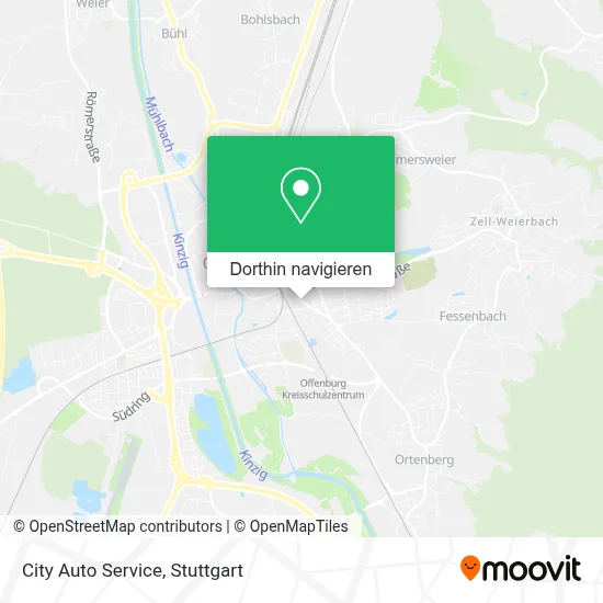 City Auto Service Karte