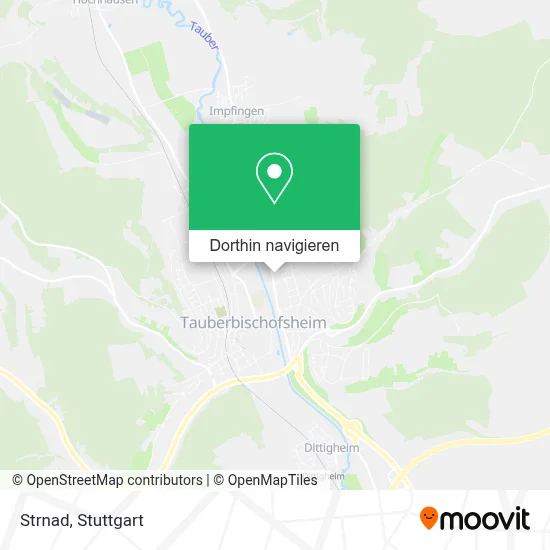 Strnad Karte