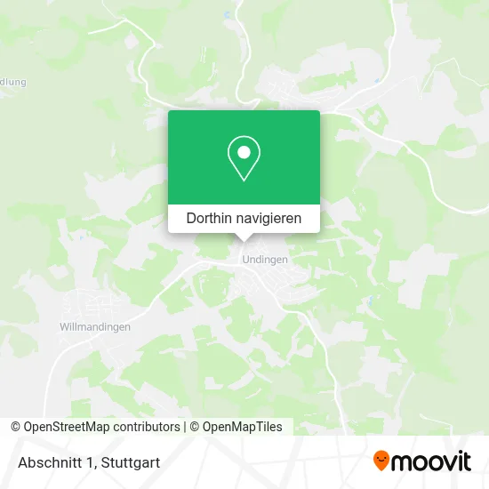 Abschnitt 1 Karte