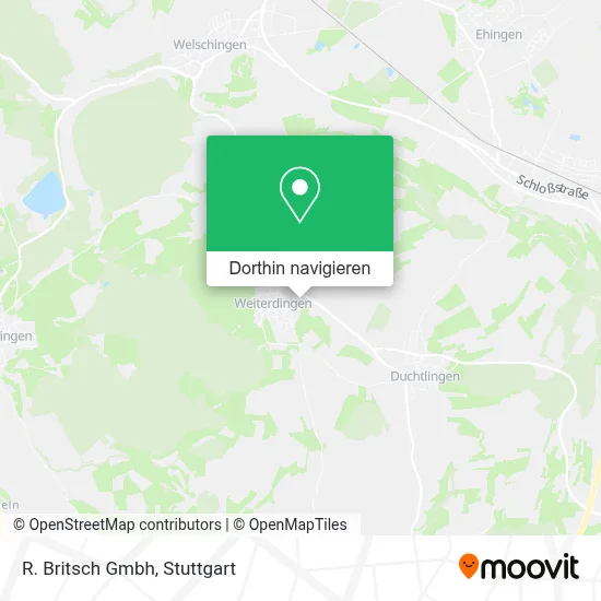 R. Britsch Gmbh Karte