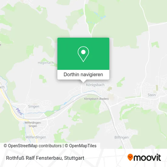 Rothfuß Ralf Fensterbau Karte