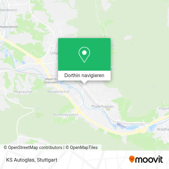 KS Autoglas Karte