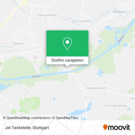 Jet Tankstelle Karte