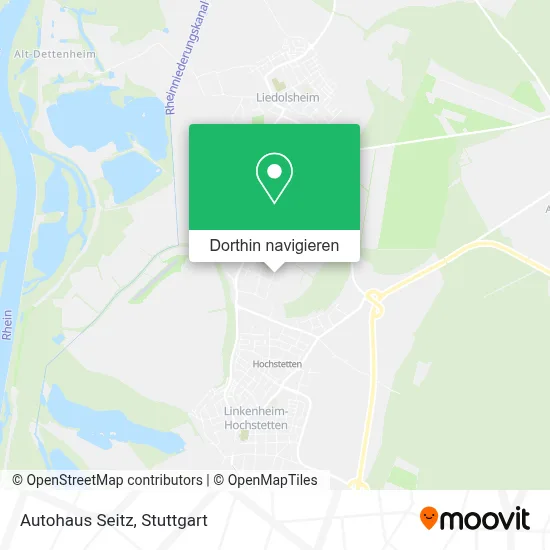 Autohaus Seitz Karte