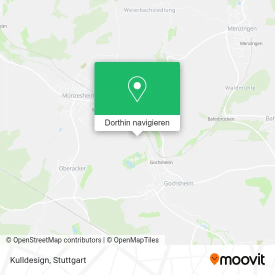 Kulldesign Karte