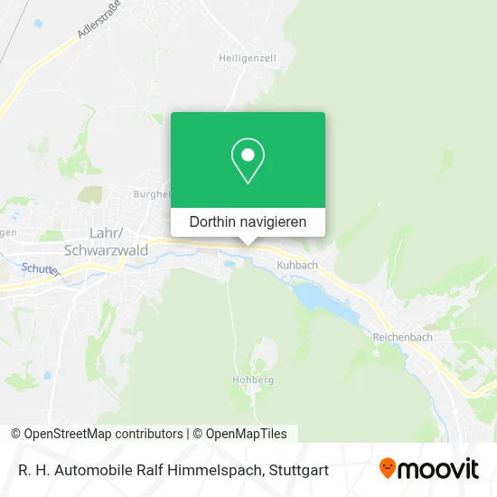 R. H. Automobile Ralf Himmelspach Karte