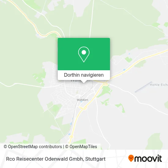 Rco Reisecenter Odenwald Gmbh Karte