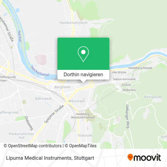 Lipuma Medical Instruments Karte