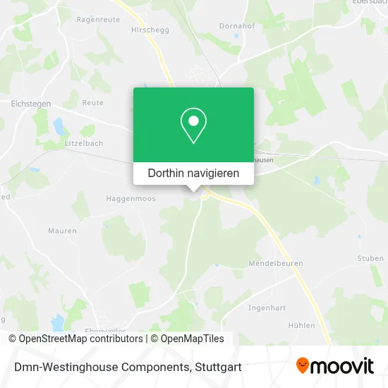 Dmn-Westinghouse Components Karte