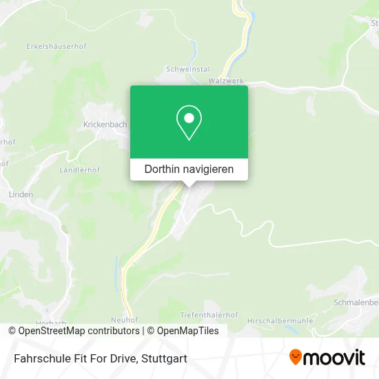 Fahrschule Fit For Drive Karte