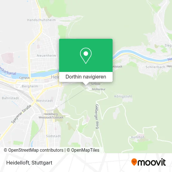 Heidelloft Karte