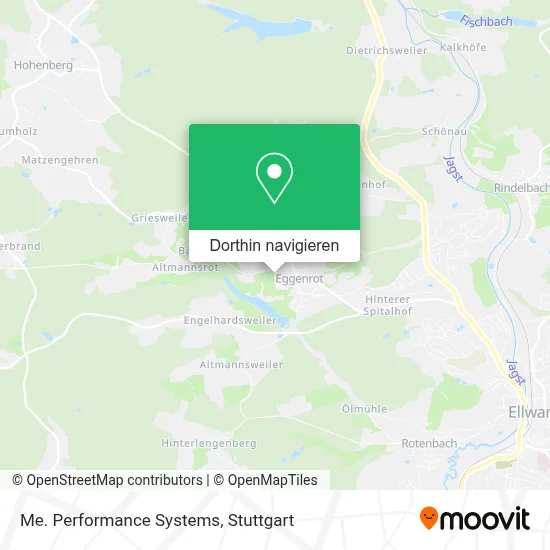 Me. Performance Systems Karte