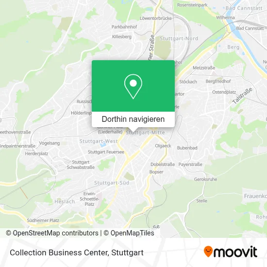 Collection Business Center Karte