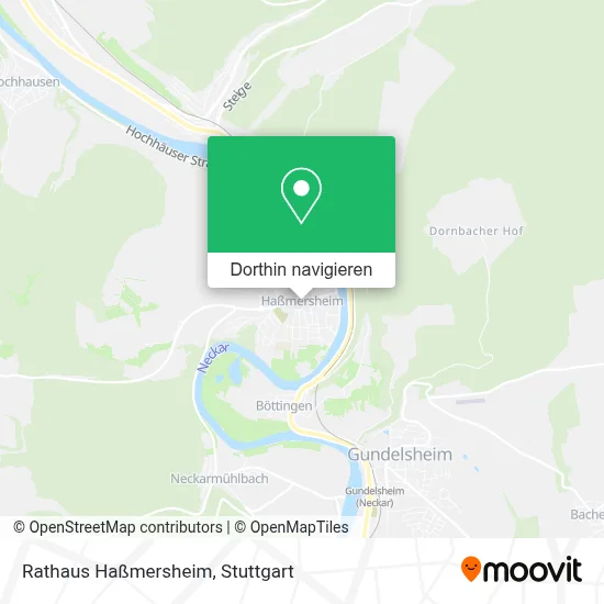 Rathaus Haßmersheim Karte