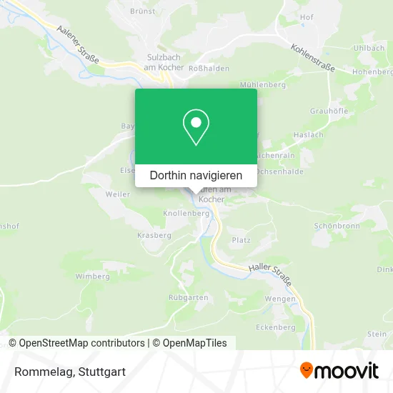 Rommelag Karte
