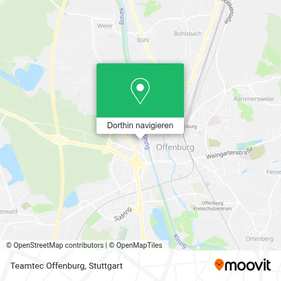 Teamtec Offenburg Karte