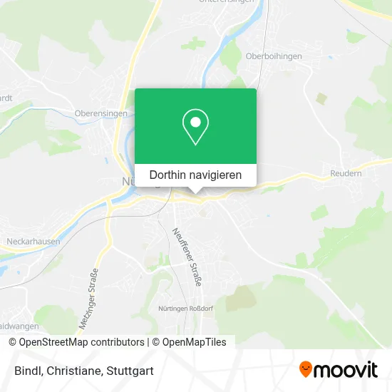 Bindl, Christiane Karte