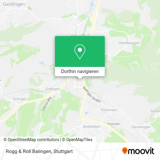 Rogg & Roll Balingen Karte
