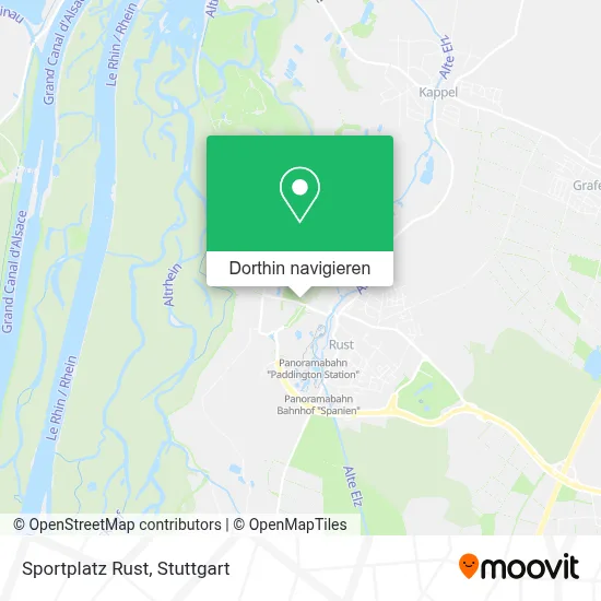Sportplatz Rust Karte