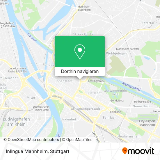 Inlingua Mannheim Karte