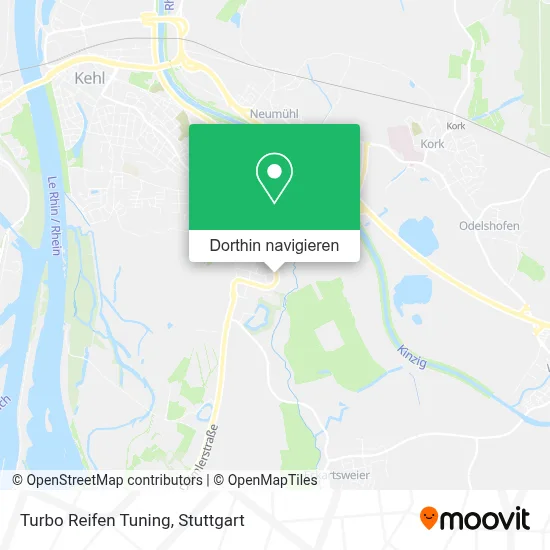 Turbo Reifen Tuning Karte