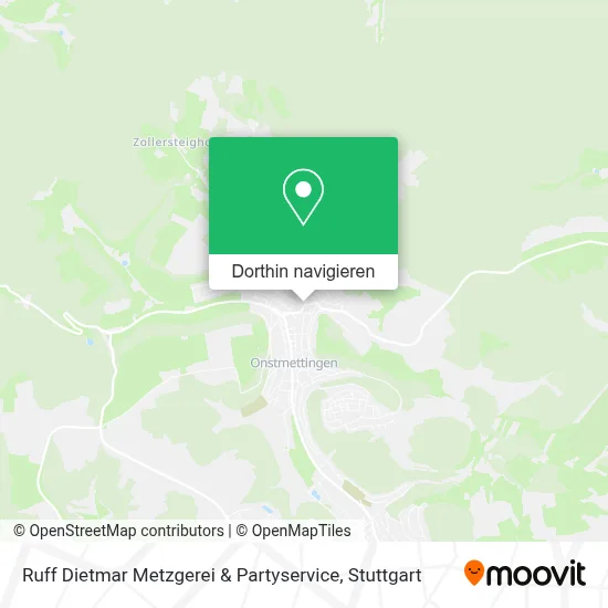 Ruff Dietmar Metzgerei & Partyservice Karte