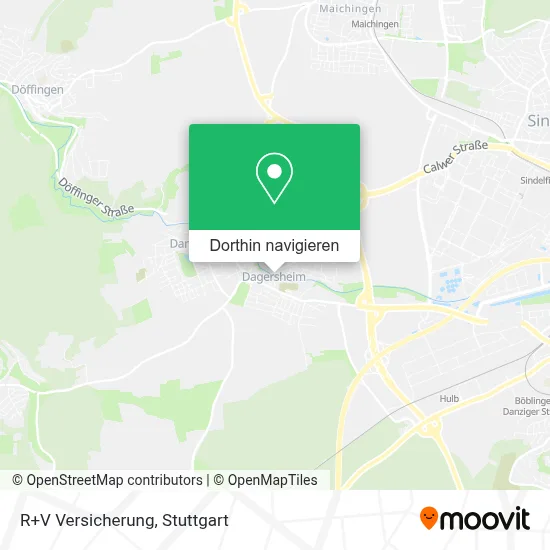 R+V Versicherung Karte