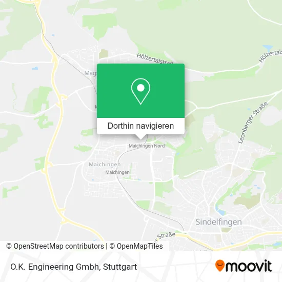 O.K. Engineering Gmbh Karte