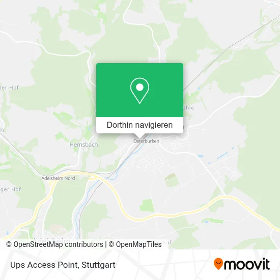 Ups Access Point Karte