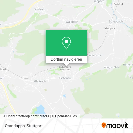 Qrandapps Karte