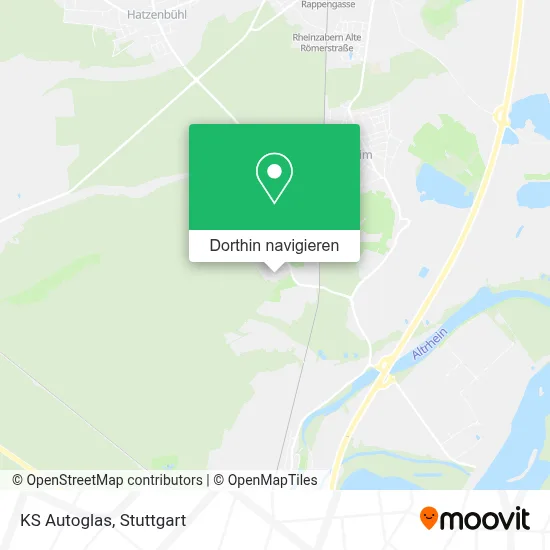 KS Autoglas Karte