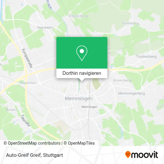 Auto-Greif Greif Karte